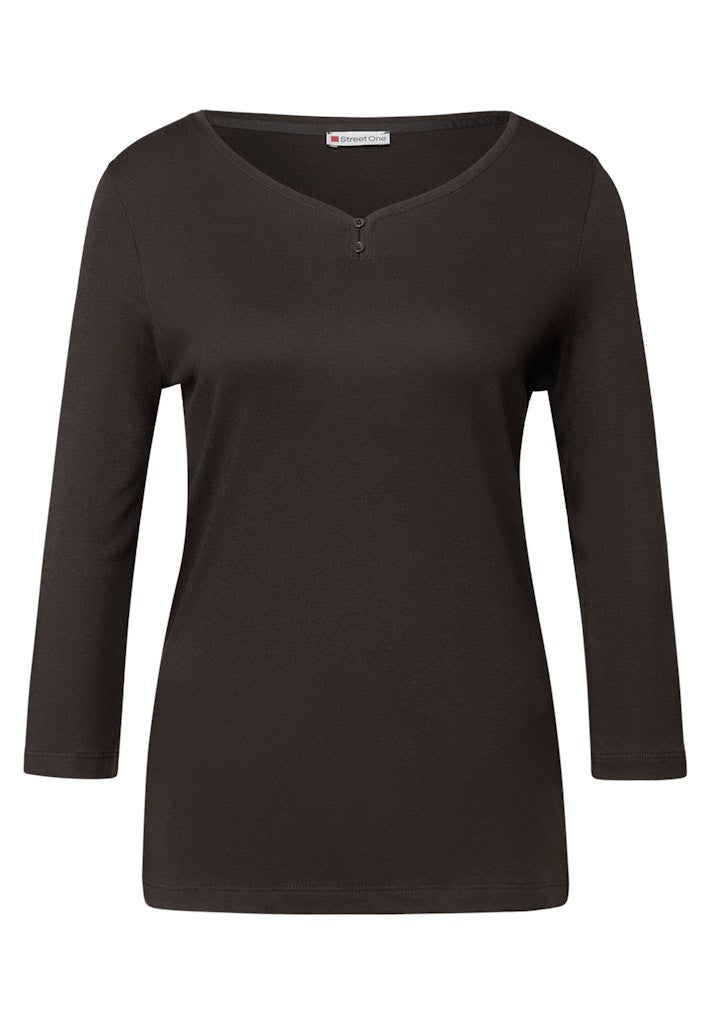 Street One Damen T-Shirts Deep Roas