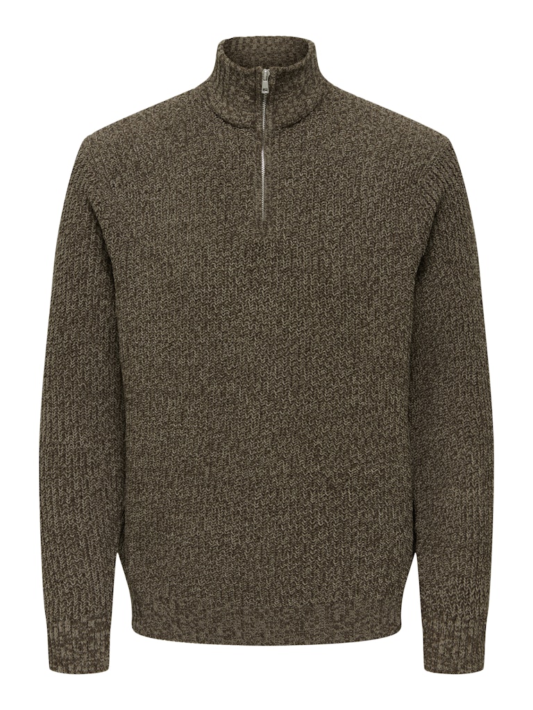 Only & Sons Herren Sweatshirts Walnut/Demitass