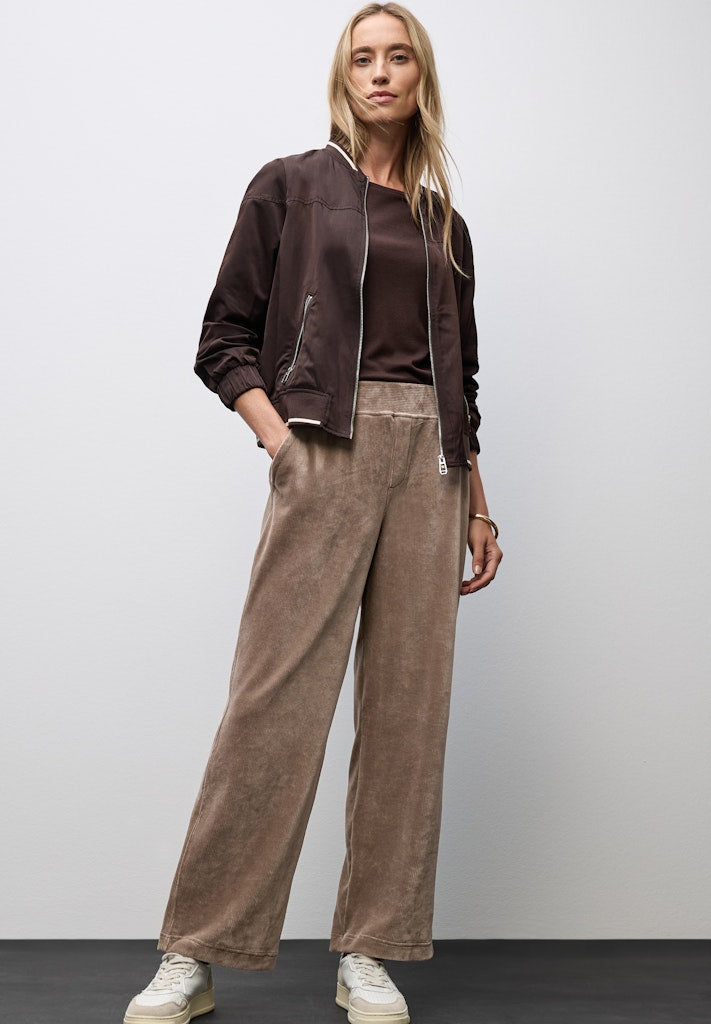 Street One Damen Hosen Silk Brow
