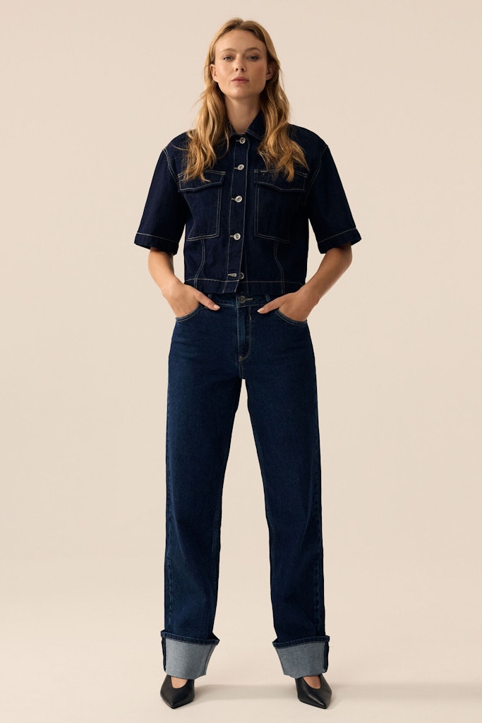 Garcia Damen Jeans Rinsed