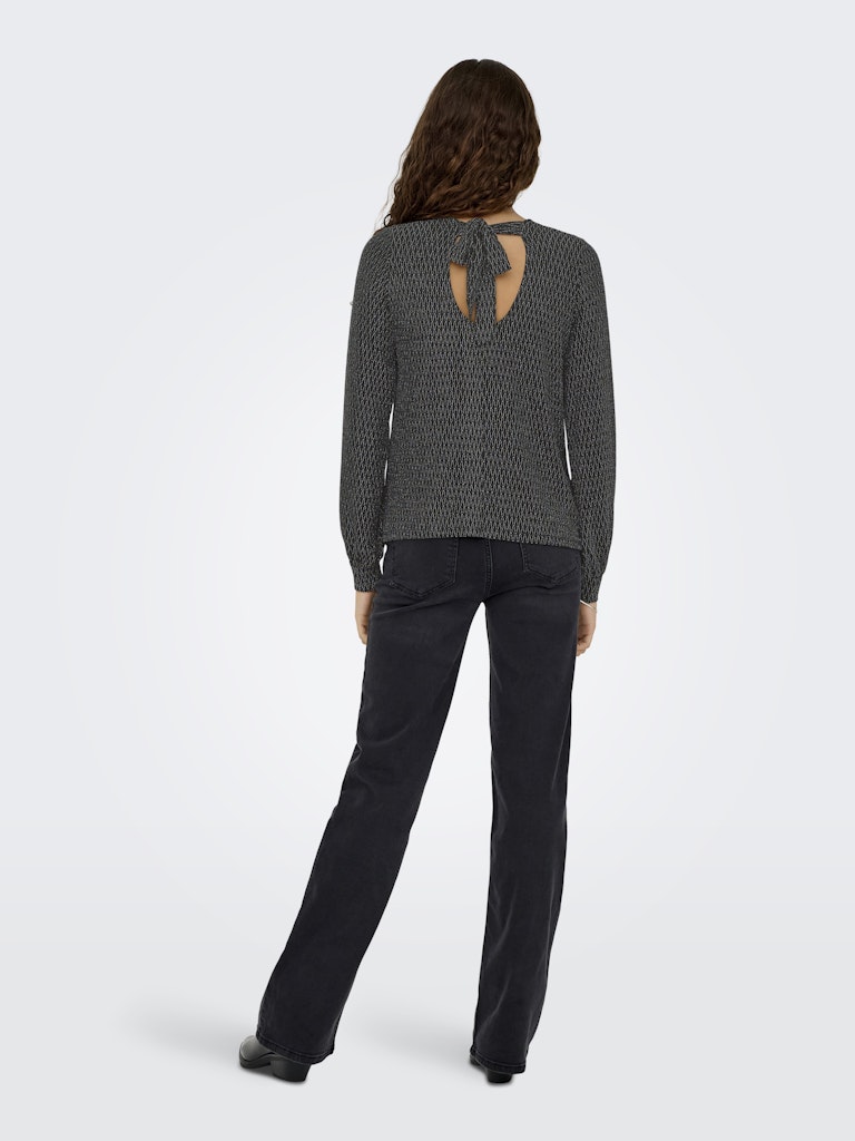 Only Damen Tops Black/Harlekin