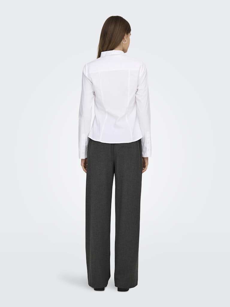 only Damen Blusen Bright White
