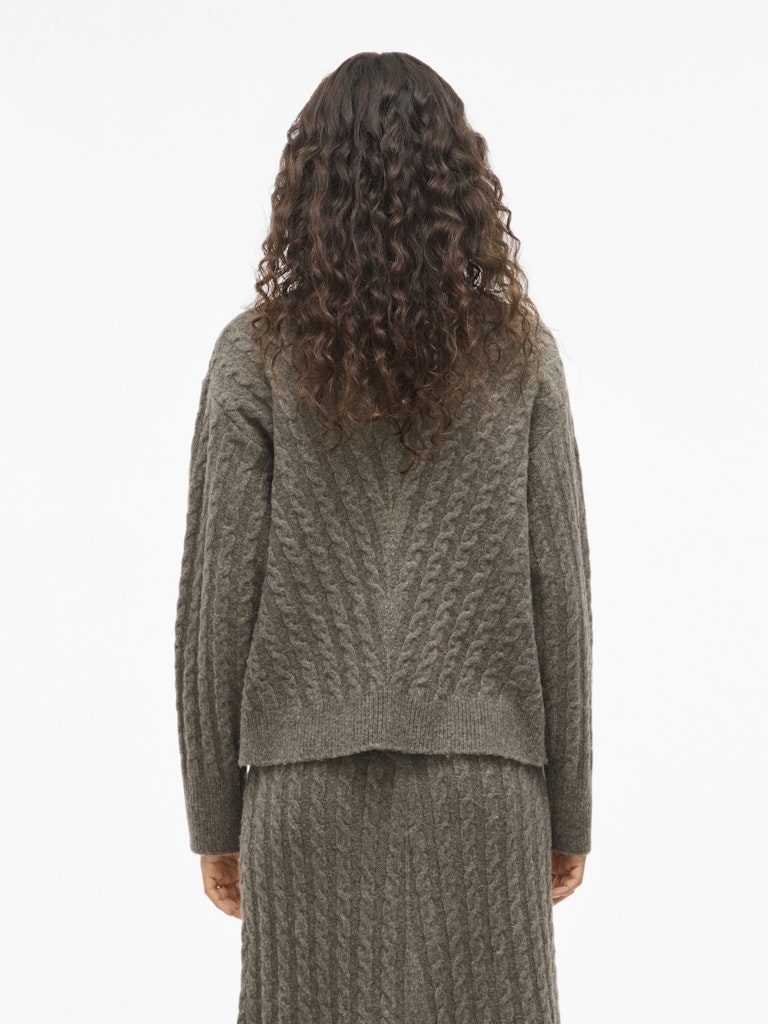 Vila Damen Pullover Falcon/Melange