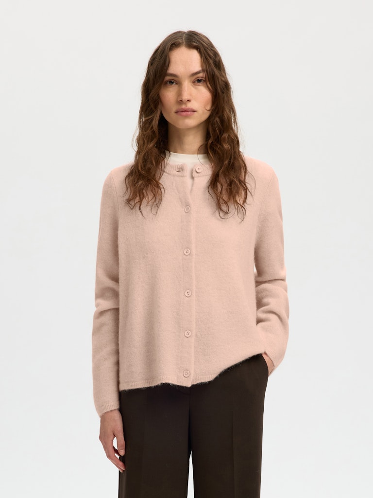 Selected Femme Damen Strickjacken Pale Dogwood/Me