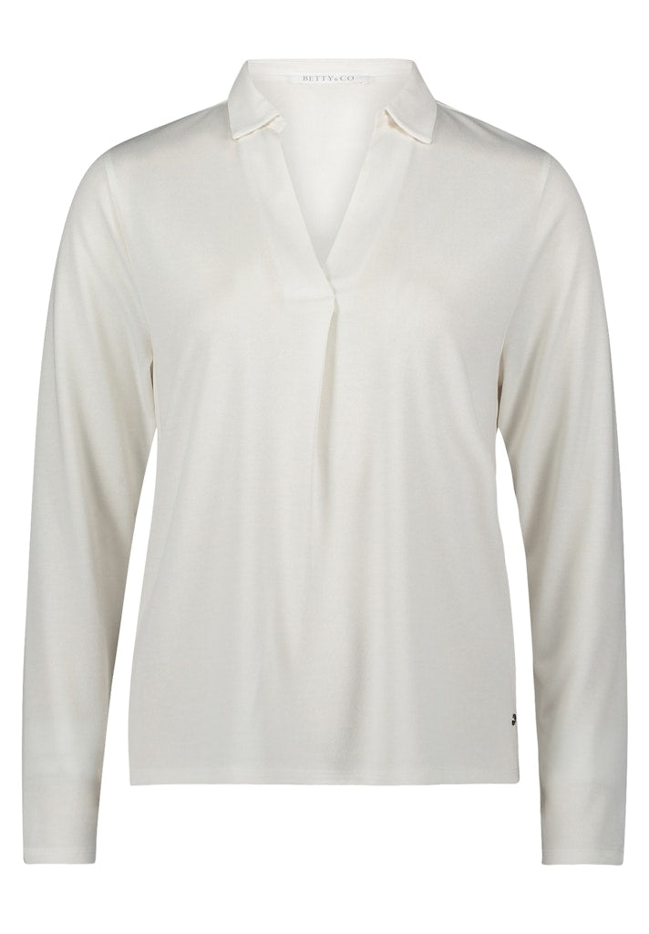 Betty & Co Damen T-Shirts Offwhite