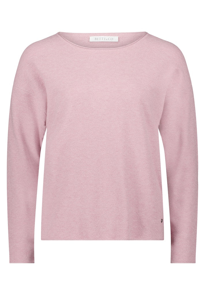 Betty & Co Damen Pullover Rose Melange