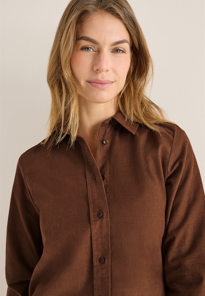 Cecil Damen Blusen Mocha Car