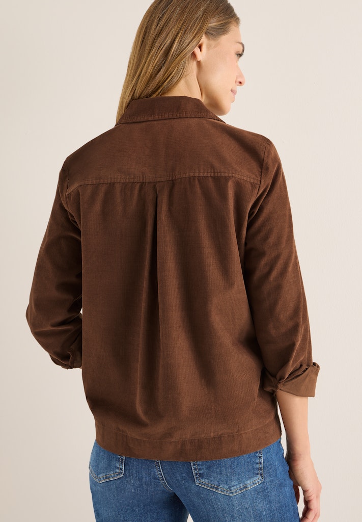 Cecil Damen Blusen Mocha Car
