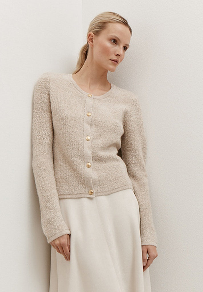 More & More Damen Strickjacken  Dust Melan