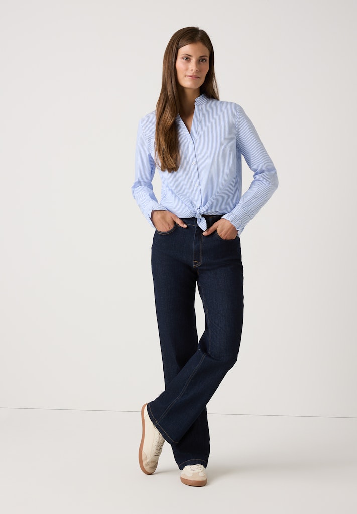 More & More Damen Jeans  Dark Blue