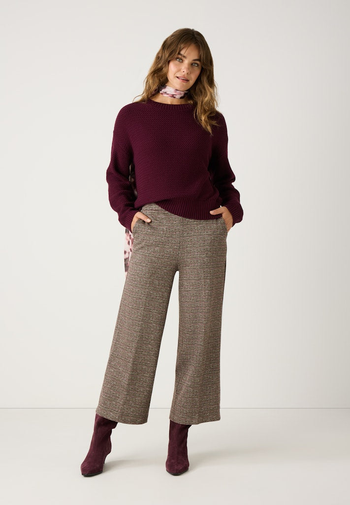 More & More Damen Pullover  Ruby Orchi