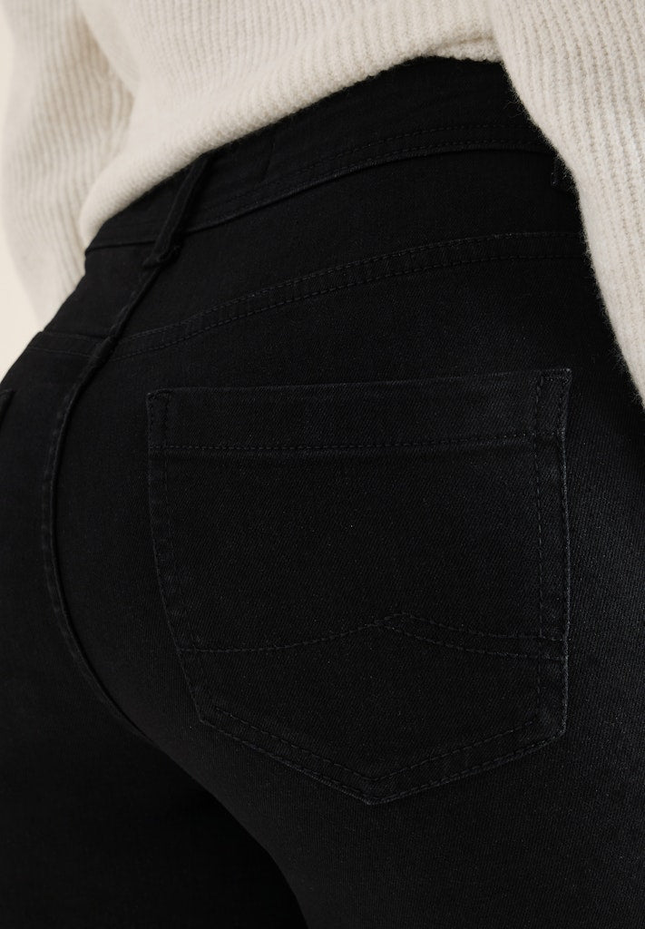 Cecil Damen Hosen Black