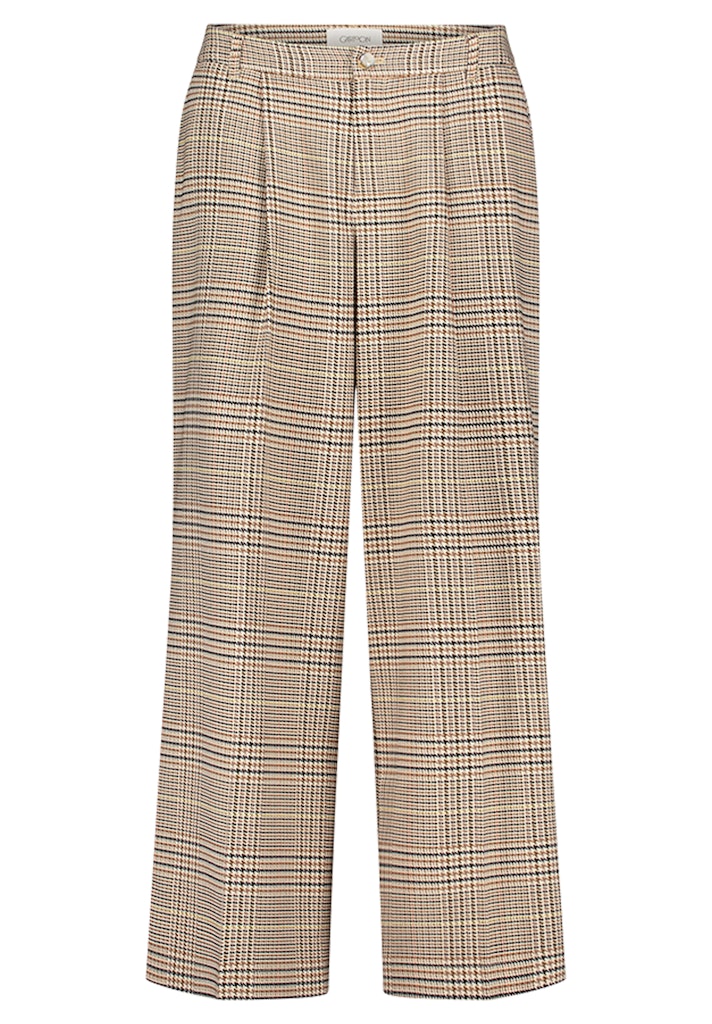 Cartoon Damen Hosen Brown/Rosé