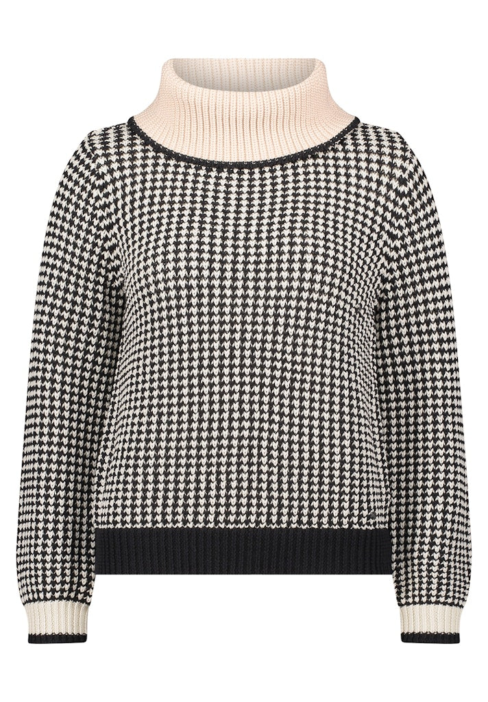 Betty & Co Damen Pullover Cream/Black