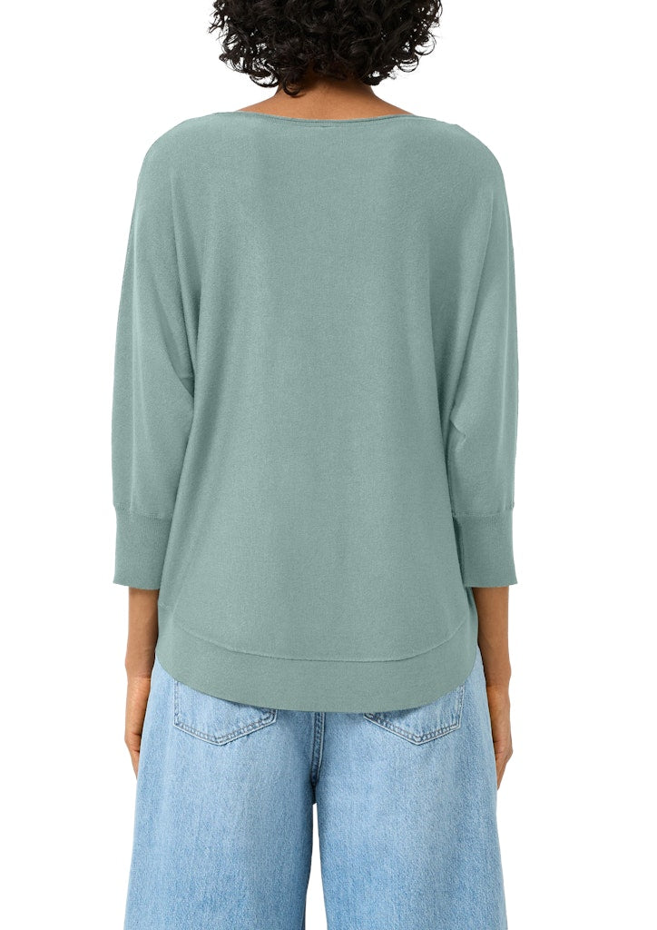 QS by S.Oliver Damen Pullover Blue Green