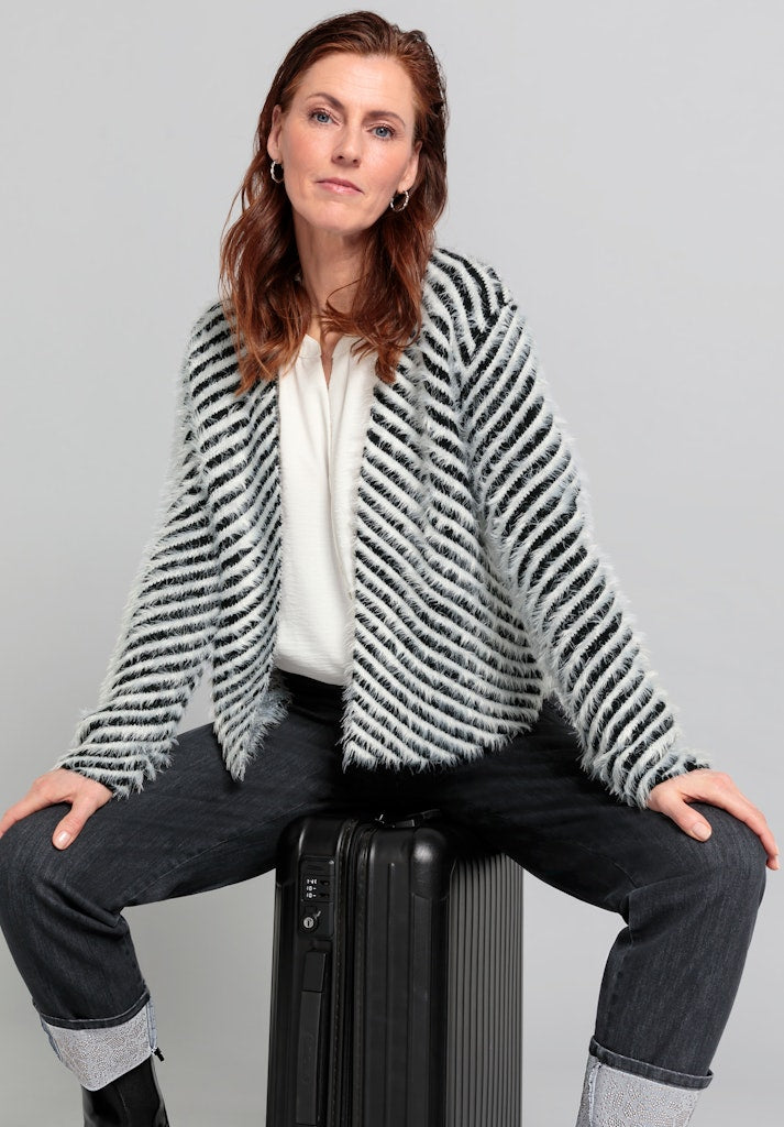 Bianca Damen Pullover Grey Mix