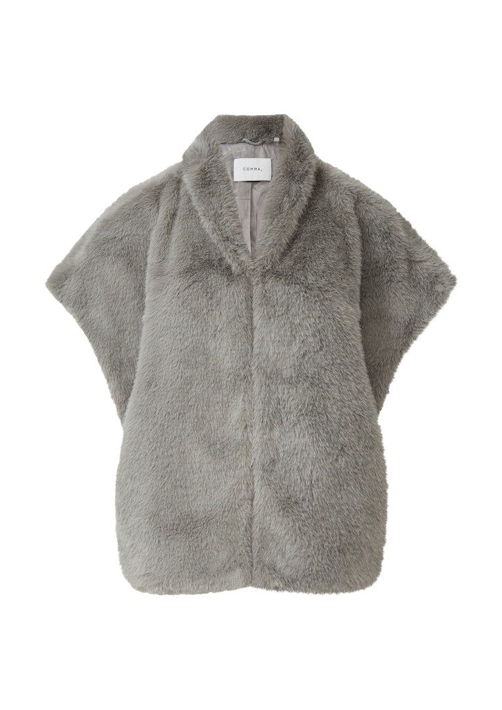 Comma Damen Outdoorwesten Grey/Black