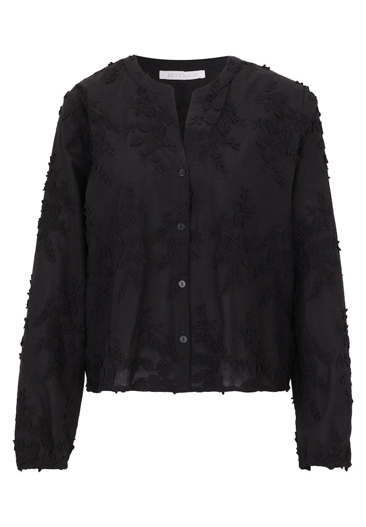 Betty & Co Damen Blusen Black