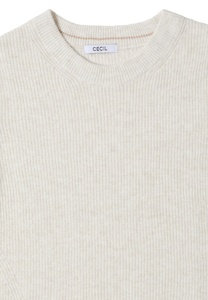 Cecil Damen Pullover Eggshell