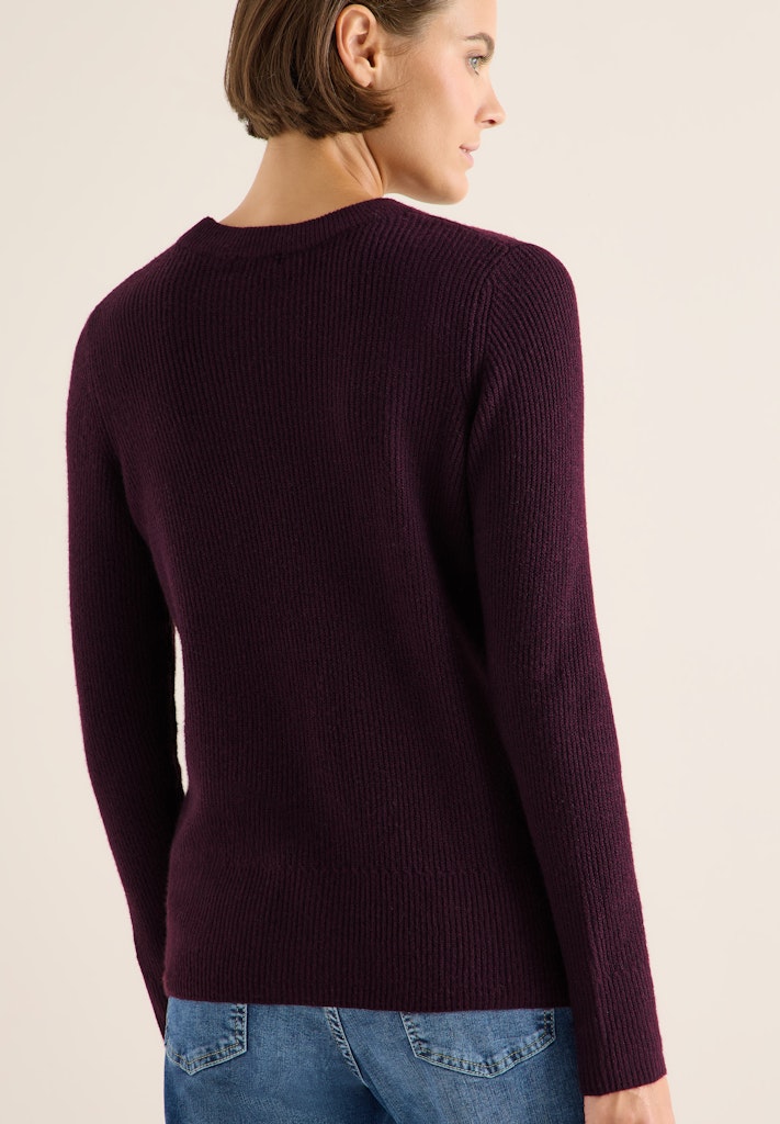 Cecil Damen Pullover  Eggplant