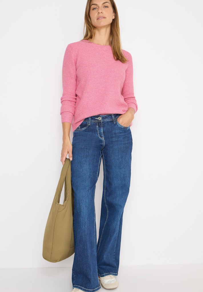 Cecil Damen Pullover Dark Blos