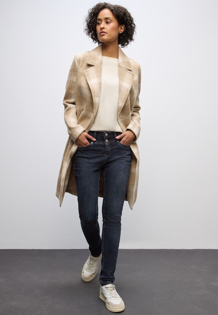 Street One Damen Hosen  Blue Blac