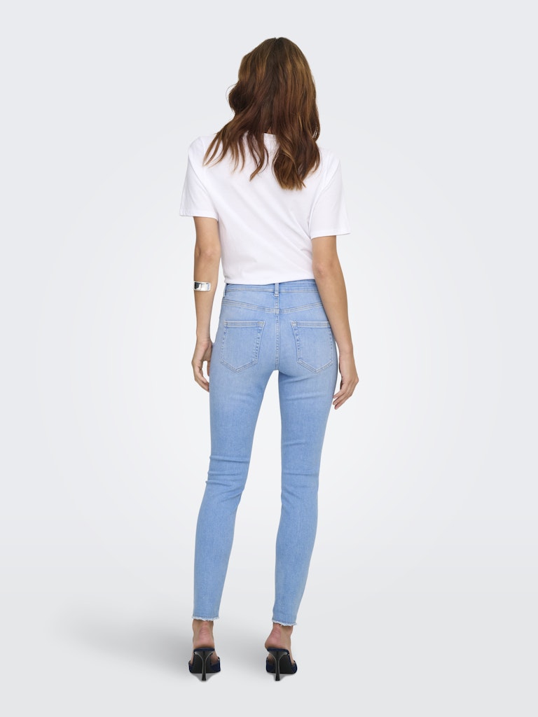 Only Damen Jeans Light Blue Deni