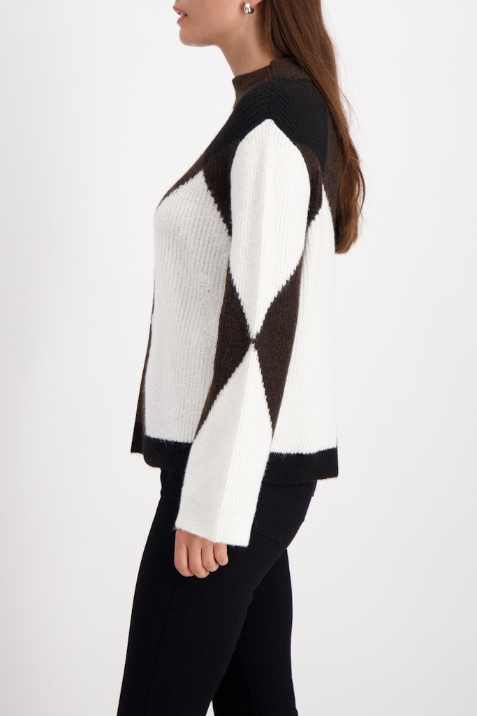 Monari Damen Pullover Brownie