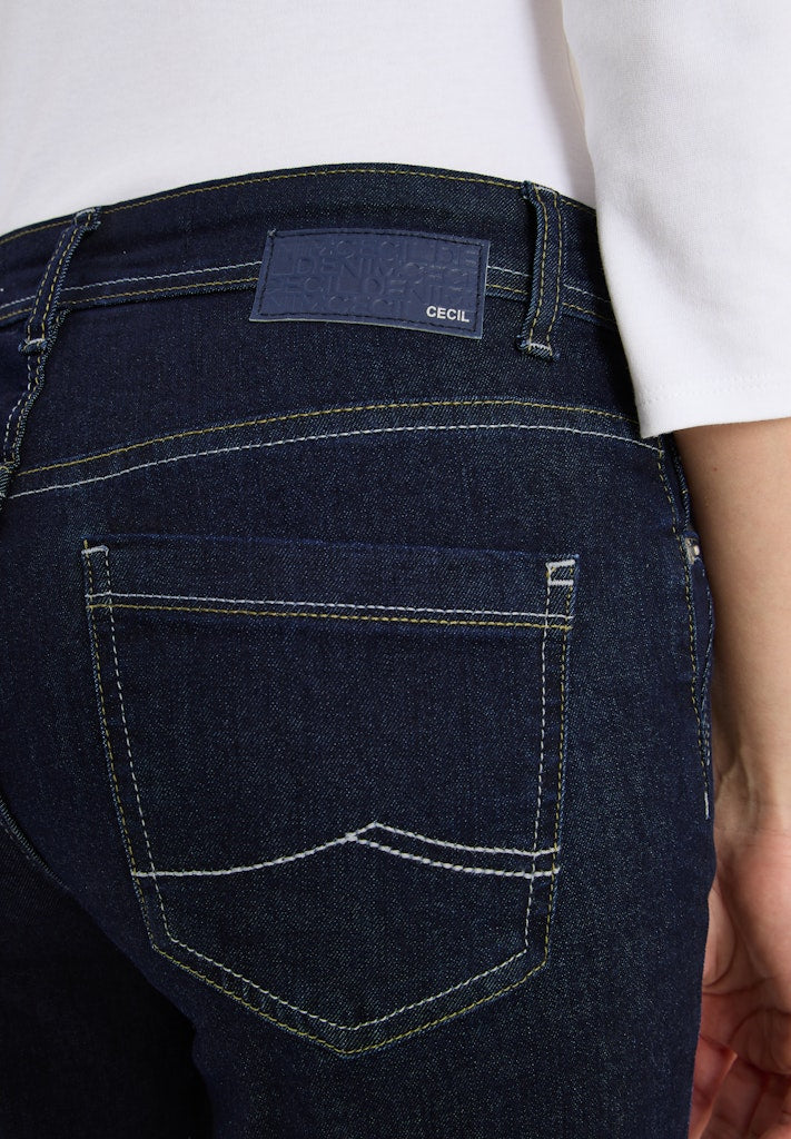 Cecil Damen Hosen  Rinsed Wa