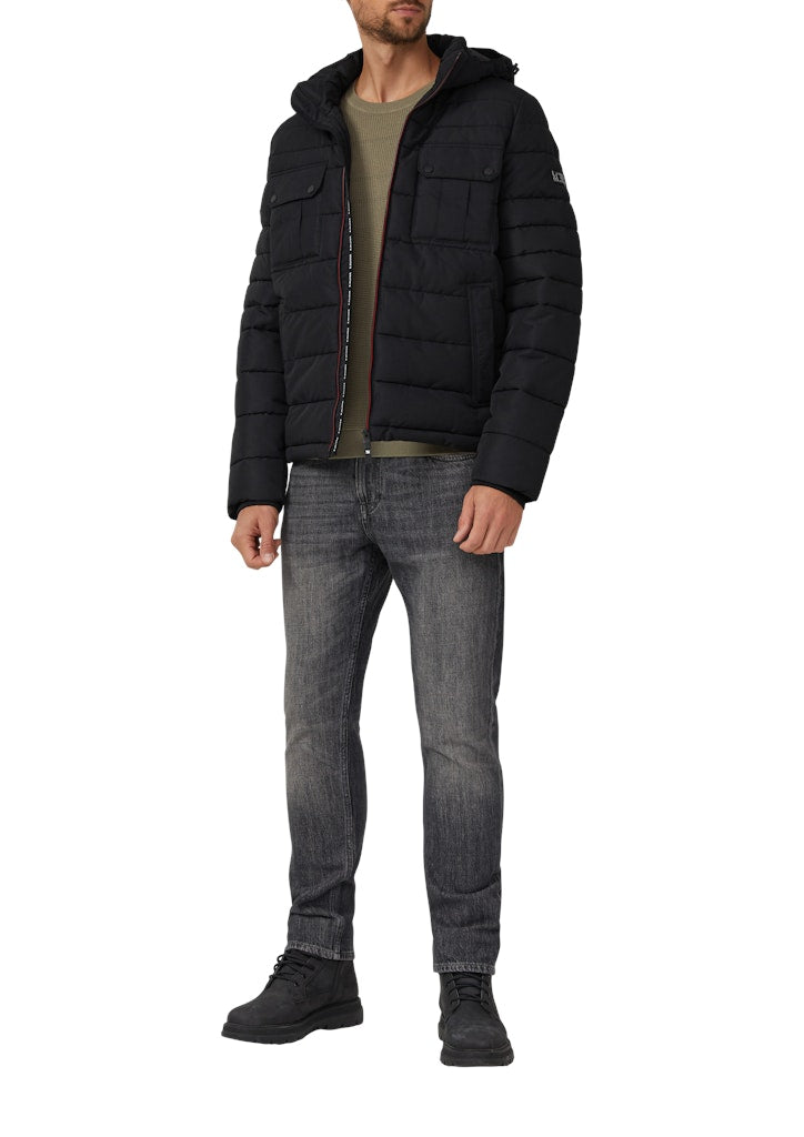 S. Oliver red Herren Jacken Grey/Black