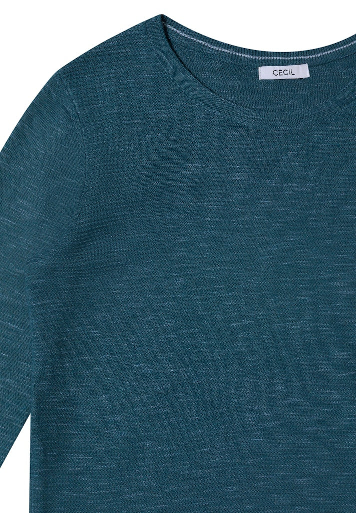 Cecil Damen Pullover  Teal Blue