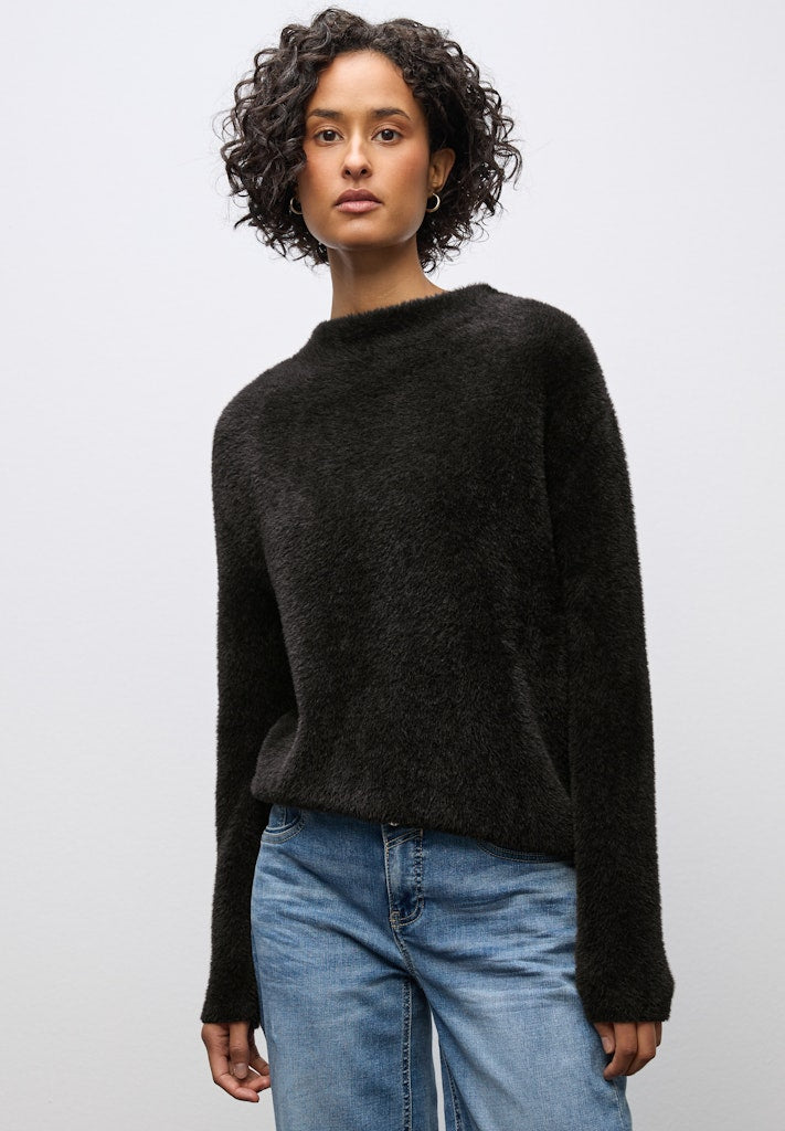 Street One Damen Pullover  Darkest B