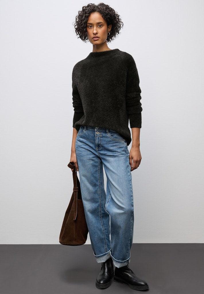 Street One Damen Pullover  Darkest B