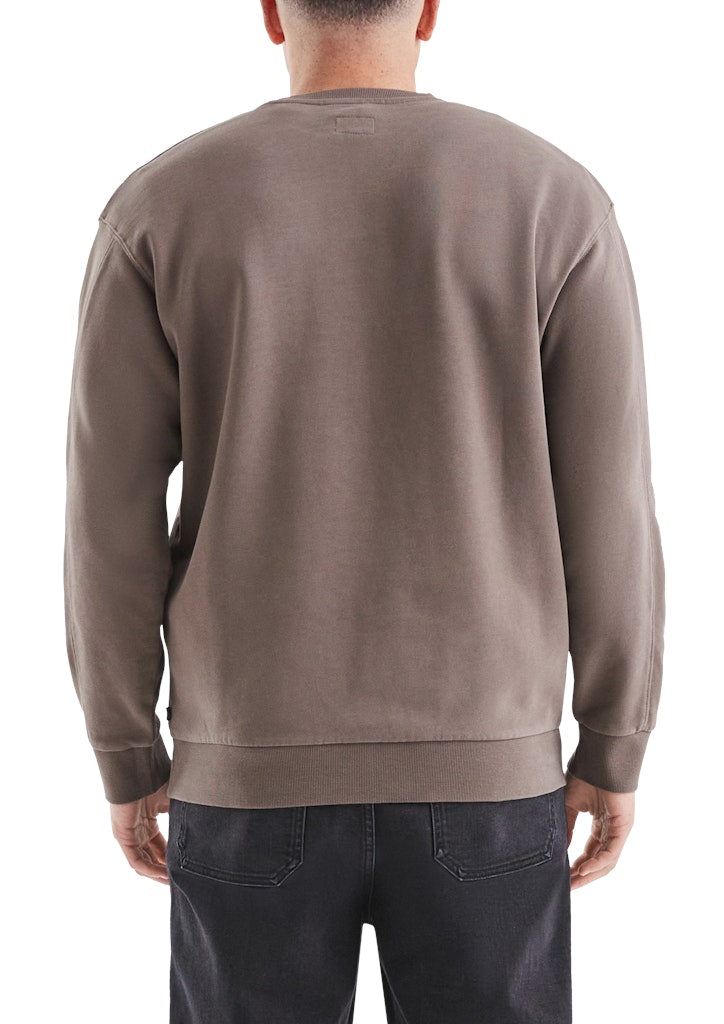 QS by S.Oliver Herren Sweatshirts Brown