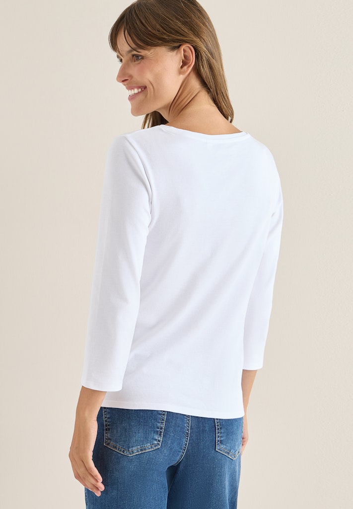 Cecil Damen T-Shirts White