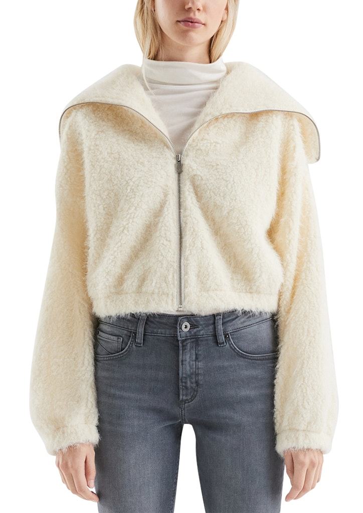 QS by S.Oliver Damen Sweatshirts White