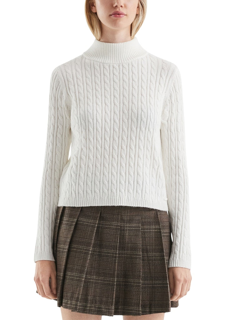 QS by S.Oliver Damen Pullover White