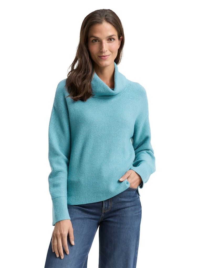 Tom Tailor Damen Pullover Tropical Teal M