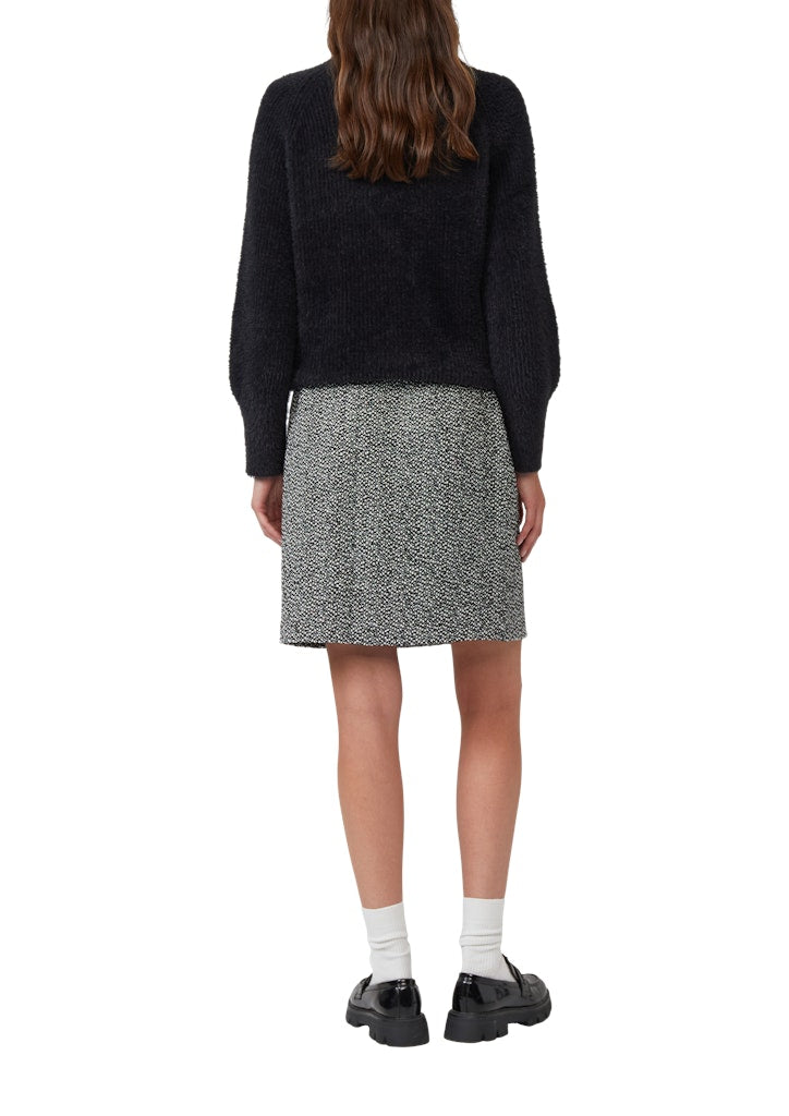 S. Oliver red Damen Rock Grey/Black