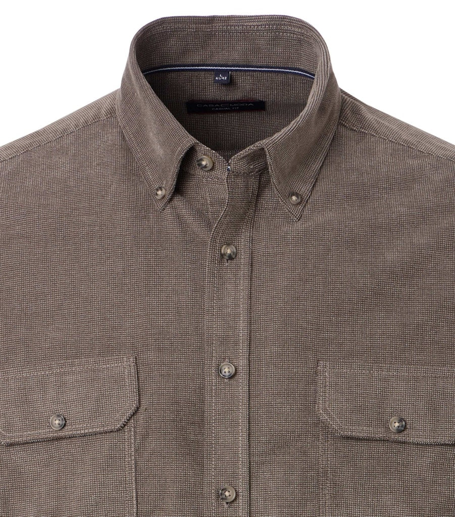 Casa Moda Herren Hemden Beige