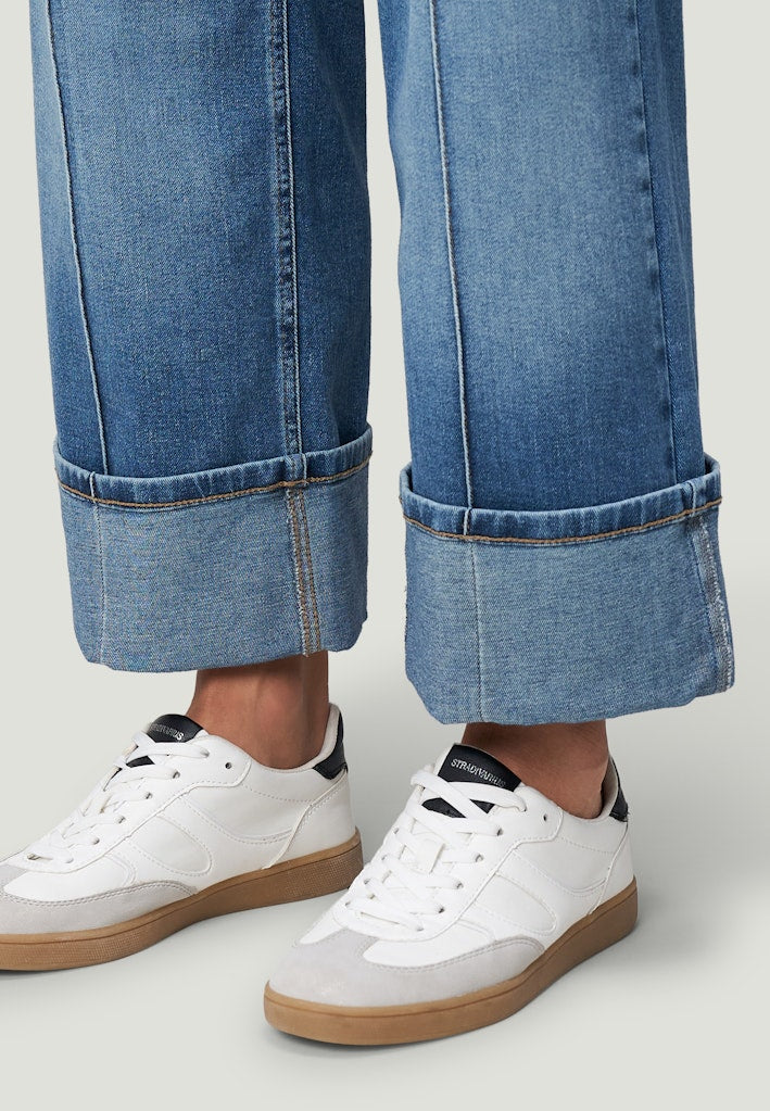 Zero Damen Jeans Blue Used Denim