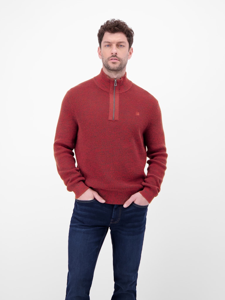 Lerros Herren Pullover Maple Red
