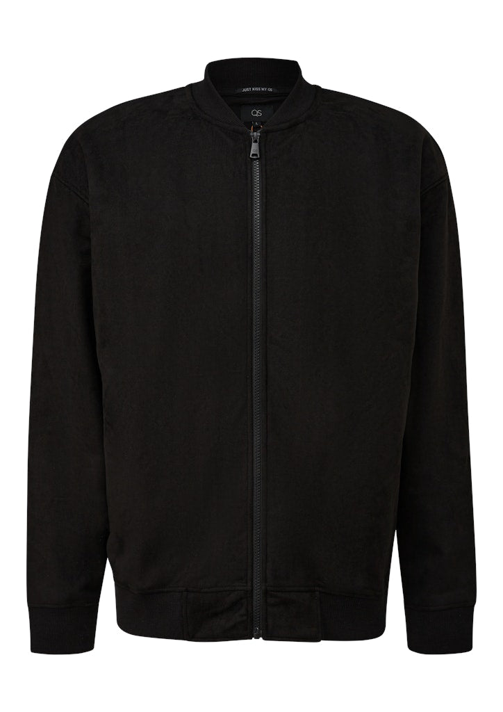 QS by S.Oliver Herren Sweatjacken Grey/Black