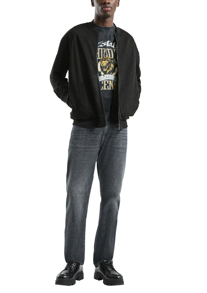 QS by S.Oliver Herren Sweatjacken Grey/Black