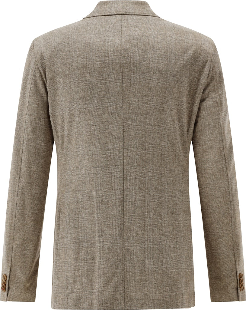 Carl Gross Herren Sakkos Dunkelbeige