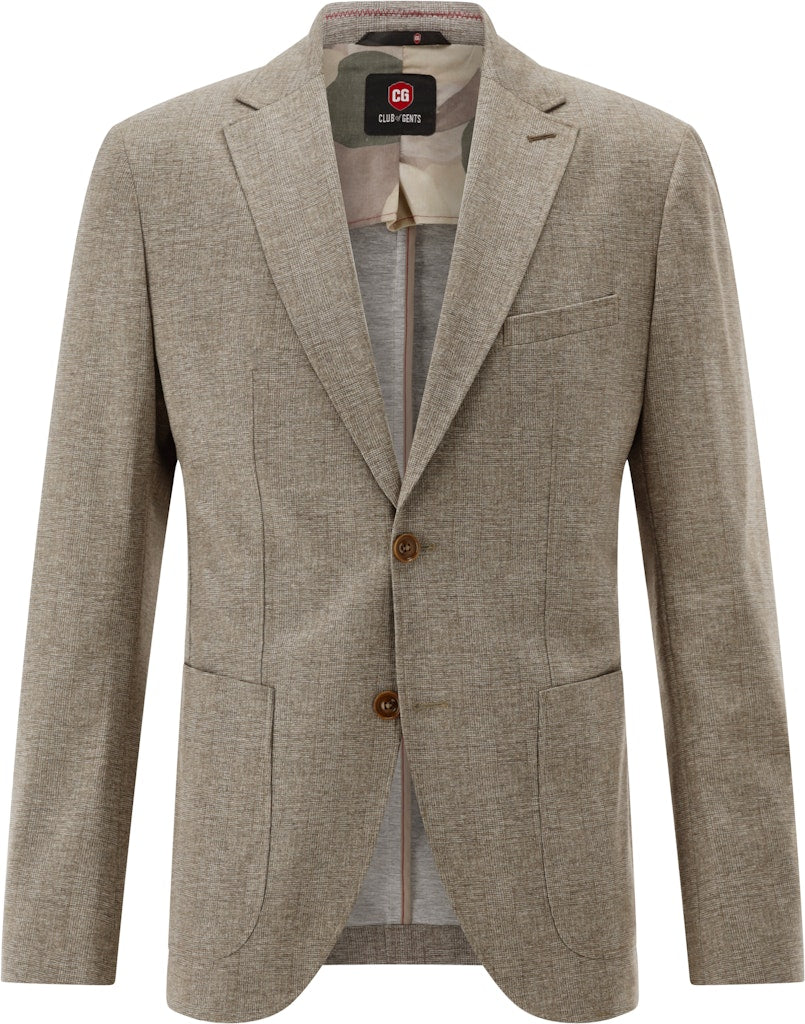 Carl Gross Herren Sakkos Dunkelbeige