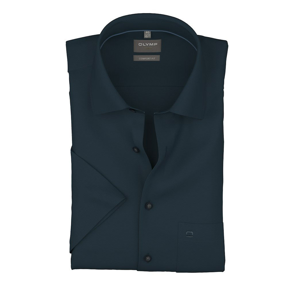 Olymp Herren Hemden kurz Marine