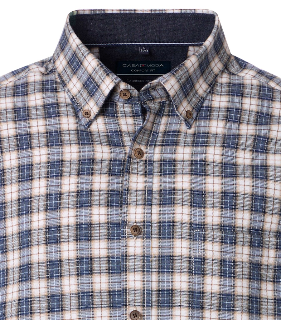 Casa Moda Herren Hemden Blau