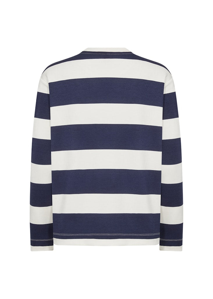 Soya Concept Damen Blusen Navy Combi