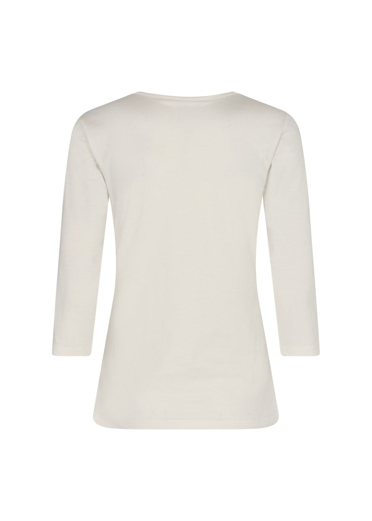 Soya Concept Damen T-Shirts Offwhite